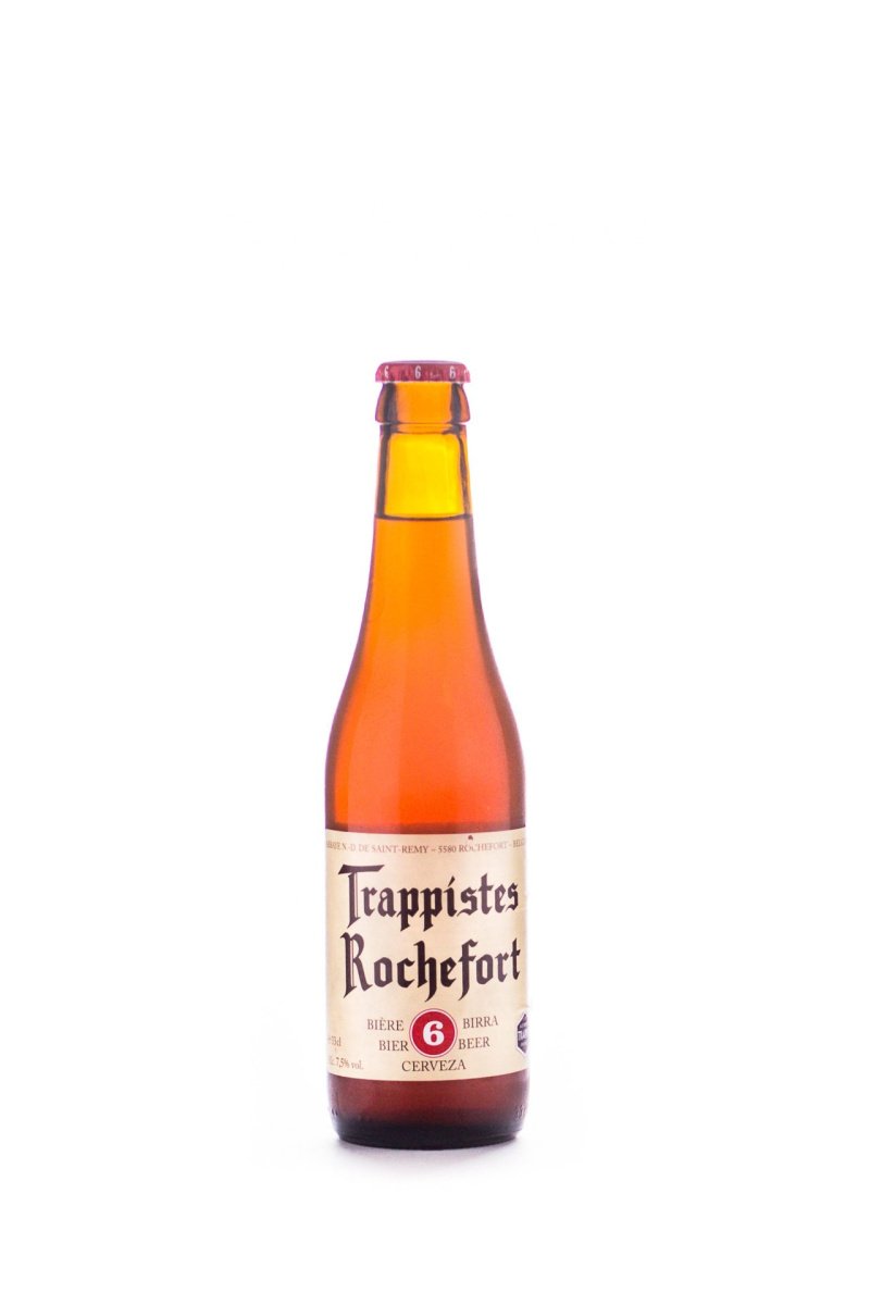 Пиво Траппист Рошфор 6, темное, фильтрованное, 0.33л